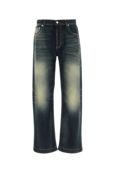 Alexander Mcqueen Jeans In Blue