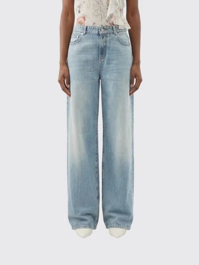 Alexander Mcqueen Jeans Mcqueen Damen Farbe Denim In Blue