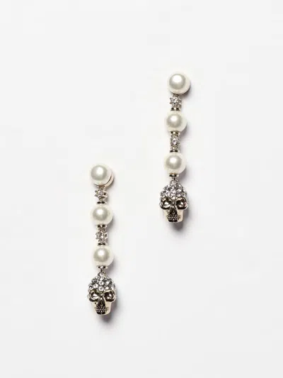 Alexander Mcqueen Jewel Woman Mcqueen In Gold