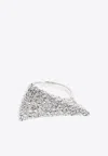 Alexander Mcqueen Jewelled Tiger Claw Ring In Silver