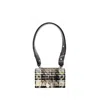 Alexander Mcqueen Jewell Satchel Mini Bag - Tweed - Multi In White