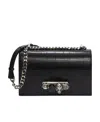 Alexander Mcqueen Alexander Mc Queen "the Biker Mini Jewelled" Crossbody Bag In Black