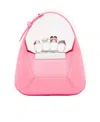 Alexander Mcqueen Alexander Mc Queen The Jewelled Hobo Mini Leather Shoulder Bag In Pink