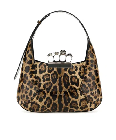 ALEXANDER MCQUEEN ALEXANDER MCQUEEN THE JEWELLED HOBO SHOULDER BAG