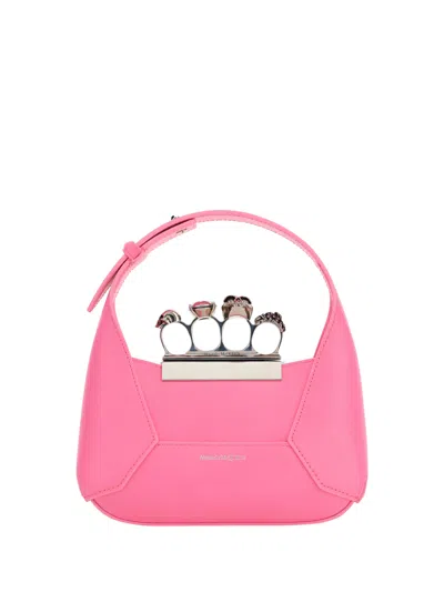 ALEXANDER MCQUEEN JEWELLED MINI HOBO BAG