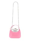 Alexander Mcqueen Alexander Mc Queen The Jewelled Hobo Mini Leather Shoulder Bag In Pink