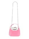 Alexander Mcqueen Alexander Mc Queen The Jewelled Hobo Mini Leather Shoulder Bag In Pink