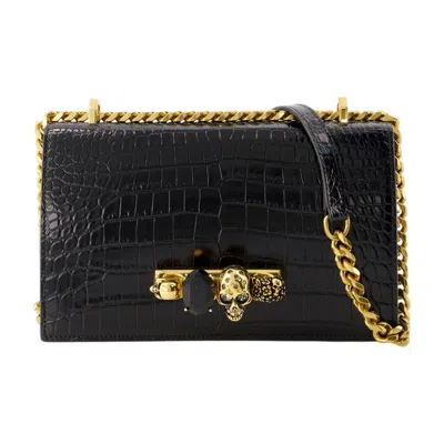 Alexander Mcqueen Jewelled Satchel Bag