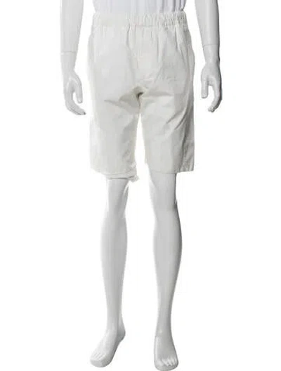 Pre-owned Alexander Mcqueen Jogger Shorts In White
