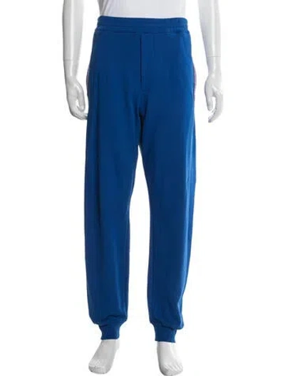 Pre-owned Alexander Mcqueen Joggers In Blue