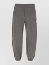 Alexander Mcqueen Grey Wool Blend Joggers