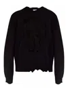 Alexander Mcqueen 'distressed Skull Print Pul In Black