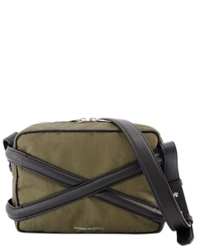 ALEXANDER MCQUEEN ALEXANDER MCQUEEN KHAKI NYLON HARNESS CAMERA BAG , NEVER CARRIED (AUTHENTIC  PRE-LOVED)
