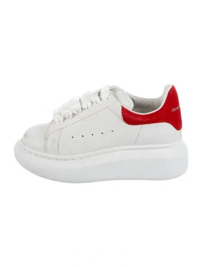 Pre-owned Alexander Mcqueen Babies' Kids Girls Low Top Sneakers In White