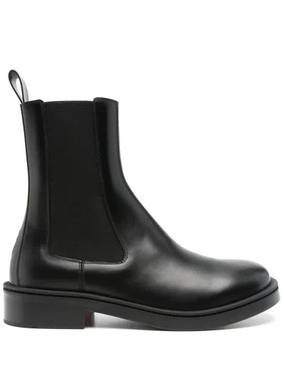 Alexander Mcqueen Klassische Stiefel In Schwarz