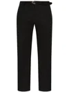 Alexander Mcqueen Straight-leg Tailored Trousers In Black