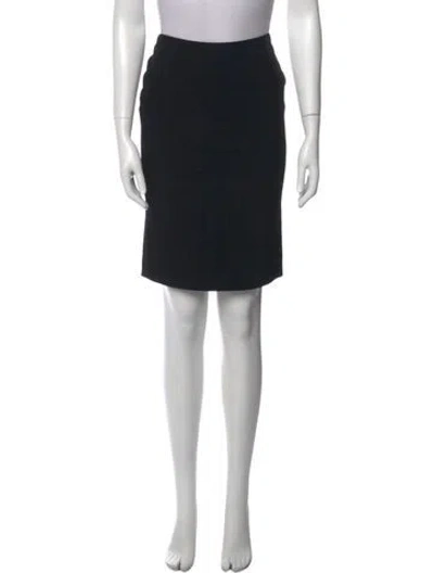 Pre-owned Alexander Mcqueen Knee-length Skirt In Black