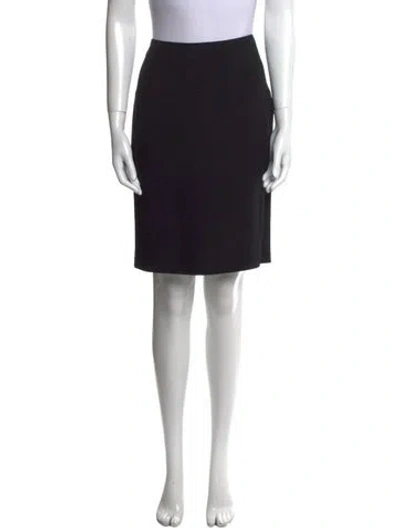 Pre-owned Alexander Mcqueen Knee-length Skirt In Black