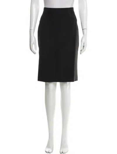 Pre-owned Alexander Mcqueen Knee-length Skirt In Black
