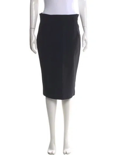 Pre-owned Alexander Mcqueen Knee-length Skirt In Black