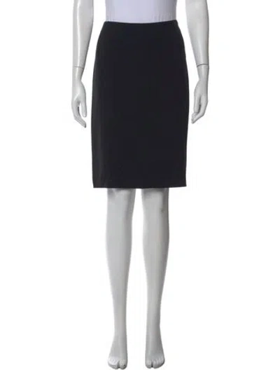 Pre-owned Alexander Mcqueen Knee-length Skirt In Black