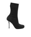 Alexander Mcqueen Alexander Mc Queen Black Boot With Heel In Black