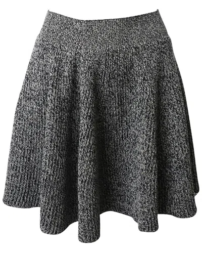 Pre-owned Alexander Mcqueen Knitted Mini Skirt, Size Int, L (authentic Pre-loved)