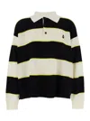 Alexander Mcqueen Rugby Stripe Polo Shirt