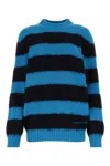 Alexander Mcqueen Multicolor Embroidered Cotton Blend Sweater