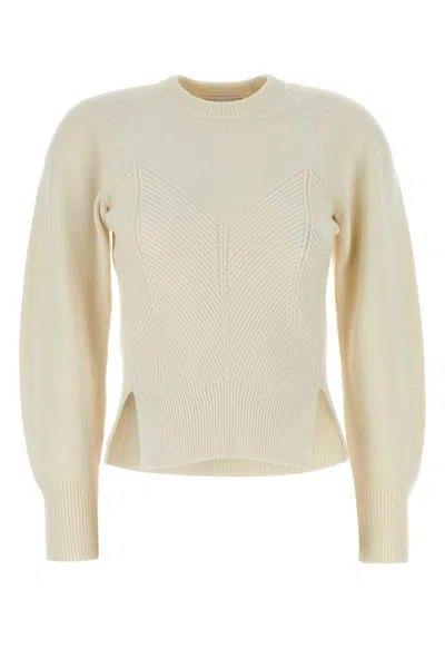 Alexander Mcqueen Knitwear In Neutral