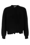 Alexander Mcqueen Skull Sweater In Black