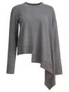 Alexander Mcqueen Women Cashmere Sweater In Gray