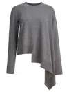 Alexander Mcqueen Women Cashmere Sweater In Gray