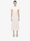 Alexander Mcqueen Twist-detail Midi Dress