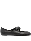 Alexander Mcqueen Alexander Mc Queen Ballerinas In Black