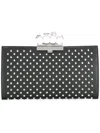 Alexander Mcqueen Knuckle Case Clutch In Black