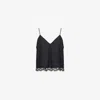 Alexander Mcqueen Top With Thin Straps In Navy