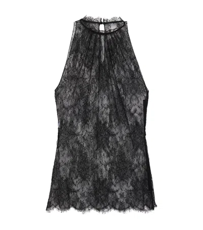 ALEXANDER MCQUEEN LACE SLEEVELESS TOP