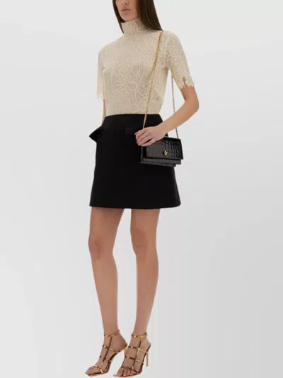Alexander Mcqueen Lace Spider Web Top