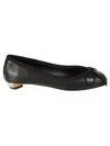 Alexander Mcqueen Armadillo Ballet In Black/silver/gold