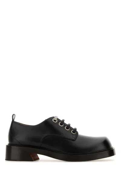 Alexander Mcqueen Lace-up Derby Shoes In Black