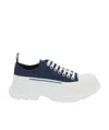 Alexander Mcqueen Tread Slick Sneakers In White