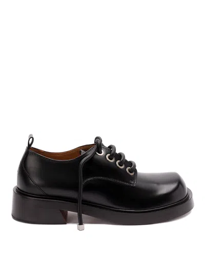 Alexander Mcqueen Lace-up Shoes In Black