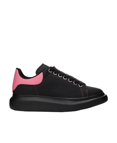 Alexander Mcqueen Lace Up Sneakers In Black