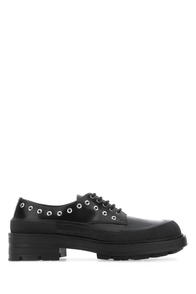 Alexander Mcqueen Lace-ups In Black
