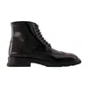 Alexander Mcqueen Laced Ankle Boots