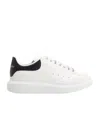 Alexander Mcqueen Alexander Mc Queen White And Blue Navy Oversized Sneakers In White
