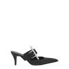 Alexander Mcqueen Mcqueen Birdee Pointed Toe Mule In Black