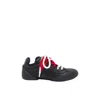 Alexander Mcqueen Black Flexion Sneakers In Black
