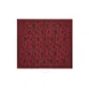 Alexander Mcqueen Ladies Red / Black Leopard Skull Foulard In Black